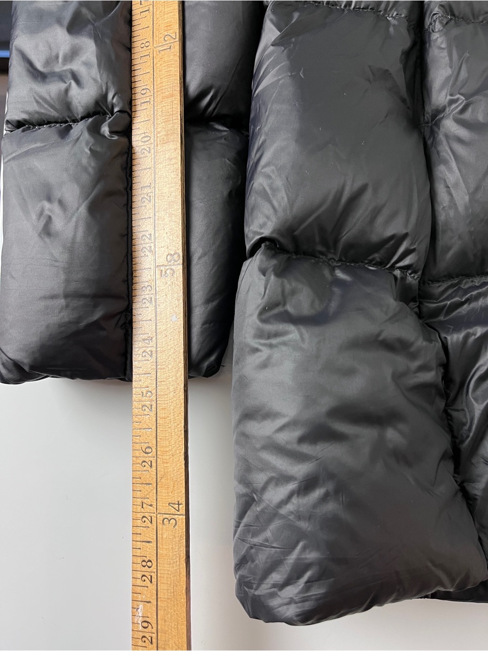Eddie Bauer EB550 Down Parka Women's Small Black Hooded Long Puffer Coat Size S - Picture 11 of 11